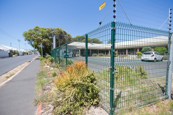 Clear View 2.4m Height Welded Wire Mesh Fencing With Powder Coated