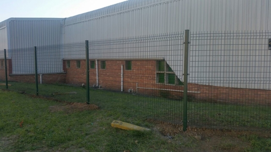 ISO-2001 Anti Climb 8 Foot Wide Fence Panels With Welded Wire