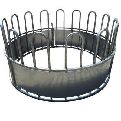 1.8m Diameter Cattle Hay Feeder , Loop Top Cattle Handling Systems