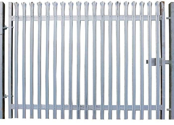 Rustproof Single Leaf Gate , 1.8x3m Palisade Security Fencing