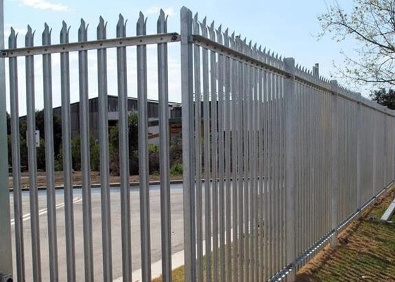 Stainless Steel European Palisade Fence Hot Dipped Galvanized