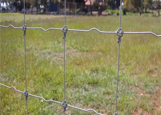 200m Length Wire Cattle Fencing , 90kgs/Mm2 Galvanized Cattle Panels