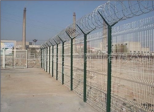 Black 6 Ft Welded Wire Fencing Panels , CE Yardgard Galvanized Welded Wire Fence