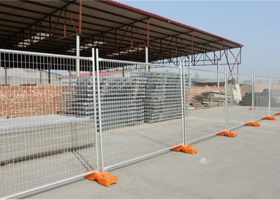 Welded Mesh Construction Site 2.1x1.1m Portable Fence Panels Hot Dipped Galvanized