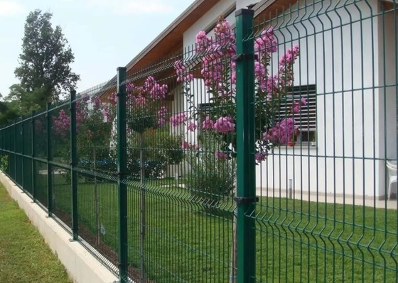 Pvc Coated Gardening 5mm Welded Wire Mesh Fencing Long Lasting Structure