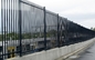 Black 2.4m Wrought Iron Fence Panel Steel Metal Picket Ornamental