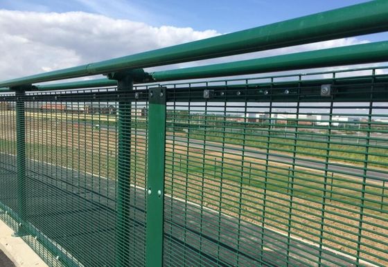 Recinzione anti-arrampicata ad alta sicurezza galvanizzata 358 mesh